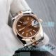 Best Buy Copy Rolex Datejust Brown Dial 2-Tone Rose Gold Men's Watch (14)_th.jpg